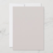 Minimalistische Trouwuitnodiging Kaart (Voorkant)