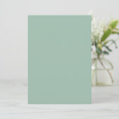 Minimalistische Trouwuitnodiging Kaart (Staand voorkant)