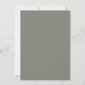 Minimalistische Trouwuitnodiging Kaart (Voorkant)