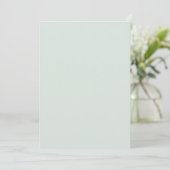 Minimalistische trouwuitnodiging kaart (Staand voorkant)