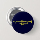 Minimalistische Trumpet-Button Ronde Button 5,7 Cm (Voorkant /achterkant)