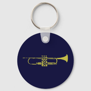 Minimalistische Trumpet-Sleutelhanger Sleutelhanger
