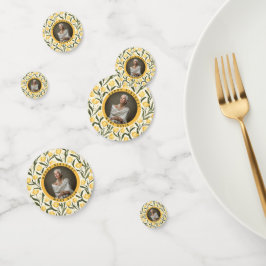 Minimalistische tulp verjaardagscadeau voor de eer confetti