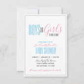 minimalistische tweelingBLAUWE BLAUWE DROOG VOOR b Kaart (Voorkant)