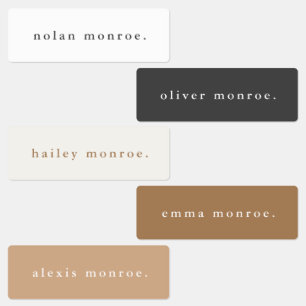 Minimalistische Type Boho Kinderen Waterdichte Naa Labels