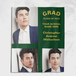 Minimalistische Typografie 3 Foto Afstuderen Wandkleed