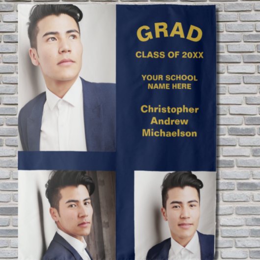 Minimalistische Typografie 3 Foto Afstuderen Wandkleed