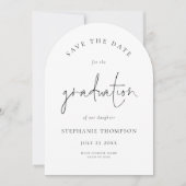 Minimalistische typografie Afstuderen Bewaar de da Kaart (Voorkant)