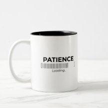 Minimalistische typografie balk voor het laden van