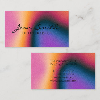 Minimalistische typografie Elegant Professioneel Visitekaartje