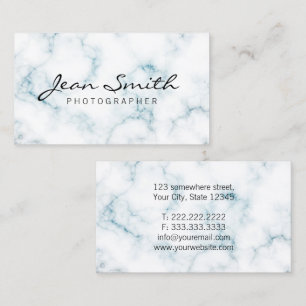 Minimalistische typografie Elegant Professioneel Visitekaartje