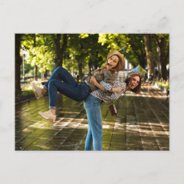 Minimalistische Typografie Foto gemaakt van het Ho Briefkaart