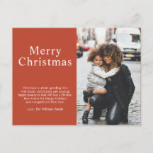 Minimalistische typografie Foto Merry Christmas Co