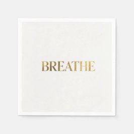 Minimalistische typografie met het gouden woord ad servet