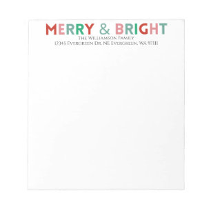 Minimalistische typografie Modern Vrolijk & Strale Notitieblok