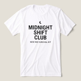 Minimalistische typografie ontwerp voor de Midnigh Tri-Blend Shirt