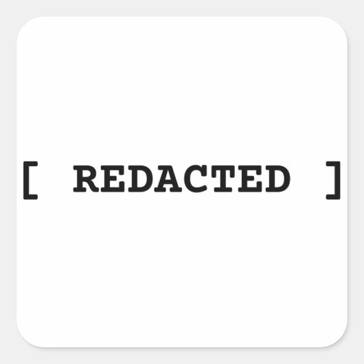 Minimalistische typografische sticker voor vertrou (Voorkant)