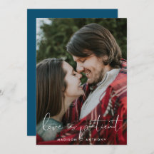 Minimalistische uitgestelde trouwfoto in turkooisb