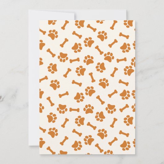 Minimalistische uitnodiging op verjaardagsdag van  (Achterkant)