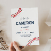 Minimalistische uitnodiging voor verjaardagsfeestj