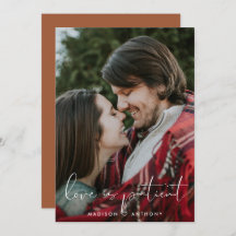 Minimalistische uitverkoren terracotta bruiloft ui