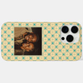 Minimalistische Vaderdag Cadeaus Geruite Vierkant Case-Mate iPhone Case (Achterkant (horizontaal))