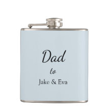 minimalistische Vaderdag pastelkolf | Kinder namen