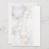 Minimalistische vakantie cocktail party corporate kaart (Achterkant)