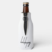 Minimalistische "vakantie" esthetische flessenkoel flesjeskoeler (Fles Achterkant)