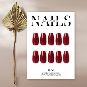 Minimalistische Valse Nagels Verzorgingsgids & Dis