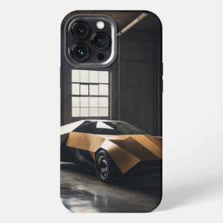 Minimalistische veelhoekige auto: Rick Owens ontmo iPhone 13 Pro Max Hoesje