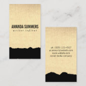 Minimalistische verbinding visitekaartje (Voorkant / Achterkant)