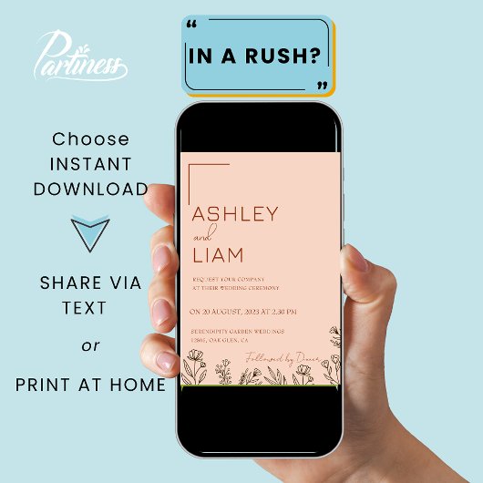 Minimalistische verbrande Sinaasappels terracotta  Kaart