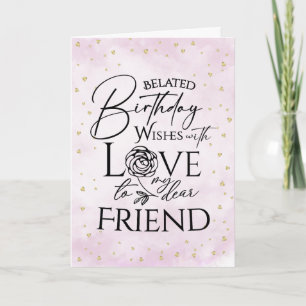 Minimalistische Verjaardagskaarten Voor Vriend (Te Kaart