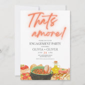 Minimalistische verloving, dat is amore kaart (Voorkant)