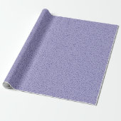 Minimalistische verstrooide paarse strepen cadeaupapier (Uitgerold)
