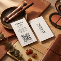 Minimalistische Verticale QR Code | Aardtint | Sch