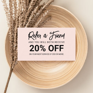 Minimalistische verwijzing naar penseel met Blush 