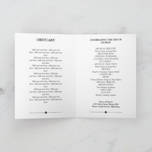 Minimalistische Viering van het Programma (Binnen)