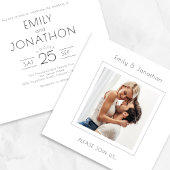 Minimalistische vierkante foto details op de achte kaart