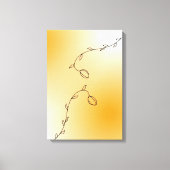 Minimalistische Vine Line Art Print – Abstract Sin (Voorkant)