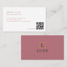 Minimalistische Visitekaart | Elegante Aangepaste