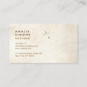  minimalistische Visitekaartjes (Achterkant)