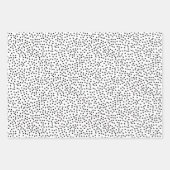 Minimalistische vlekken Eenvoudig Modern Schattige Inpakpapier Vel (Voorkant 2)