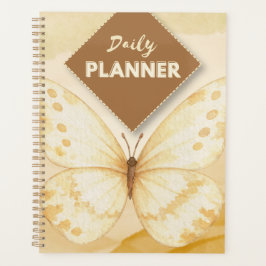 Minimalistische Vlinder Botanische Dagelijkse Orga Planner