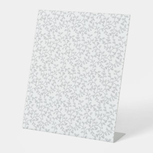 Minimalistische voetgangerstekens voor moderne hui reclamebord met voetstuk