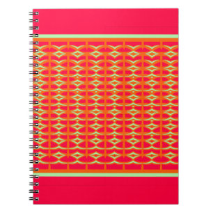 Minimalistische vogels op rooster notitieboek