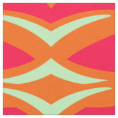 Minimalistische vogels op rooster stof (Close Up)