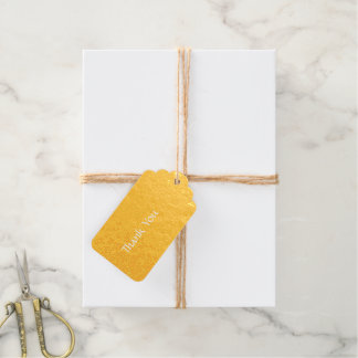 Minimalistische Volledige Echte Goud Folie Elegant Cadeaulabels