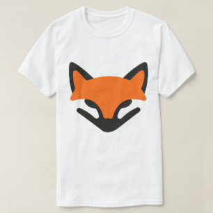Minimalistische Vos T-Shirt
